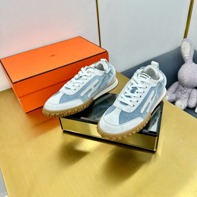 JET SNEAKER IN BLACK SUEDE AND NAPPA LEATHER