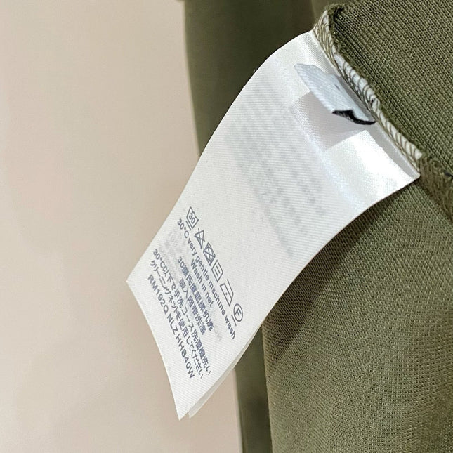 LV POLO SHIRT IN ARMY GREEN MESH BEADED COTTON FABRIC 238855