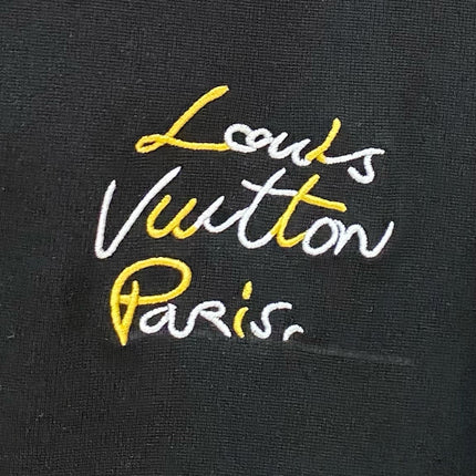 LV BLACK COTTON T-SHIRT 239592
