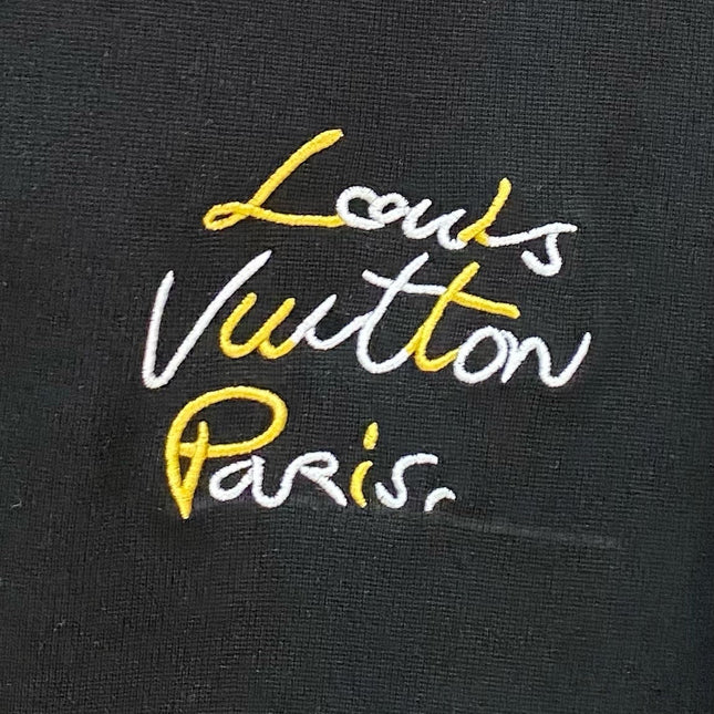 LV BLACK COTTON T-SHIRT 239592