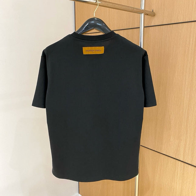 LV BLACK COTTON T-SHIRT 239594