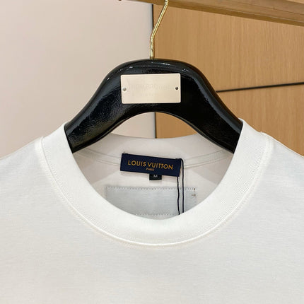 LV WHITE COTTON T-SHIRT 239593