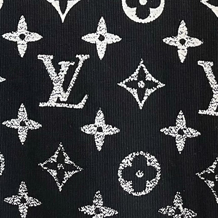 LV T-SHIRT IN BLACK MONOGRAM COTTON 238858