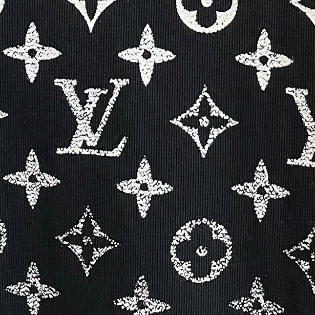 LV T-SHIRT IN BLACK MONOGRAM COTTON 238858