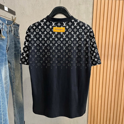 LV T-SHIRT IN BLACK MONOGRAM COTTON 238858