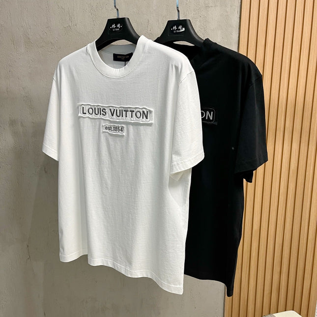 LV T-SHIRT IN WHITE COTTON 238863