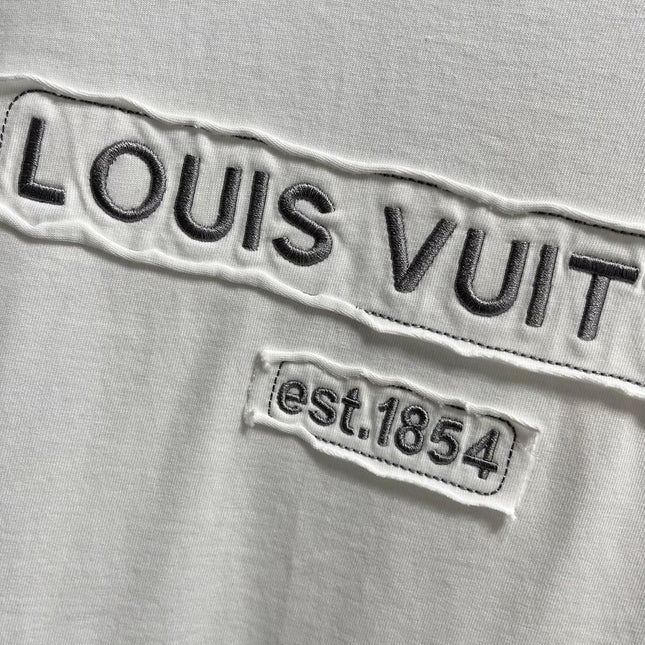 LV T-SHIRT IN WHITE COTTON 238863
