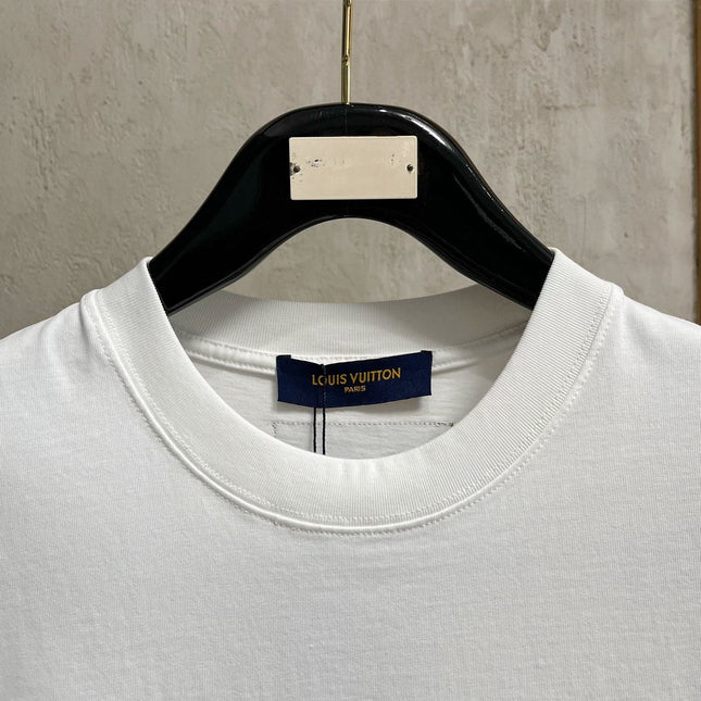 LV T-SHIRT IN WHITE COTTON 238863