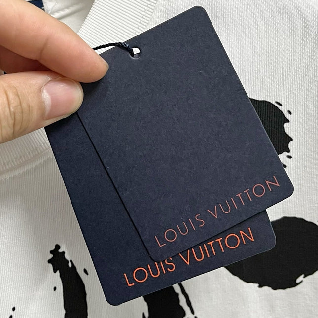 LV T-SHIRT IN WHITE COTTON 238859