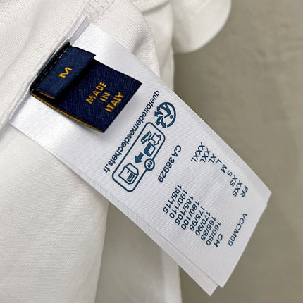 LV T-SHIRT IN WHITE COTTON 238859