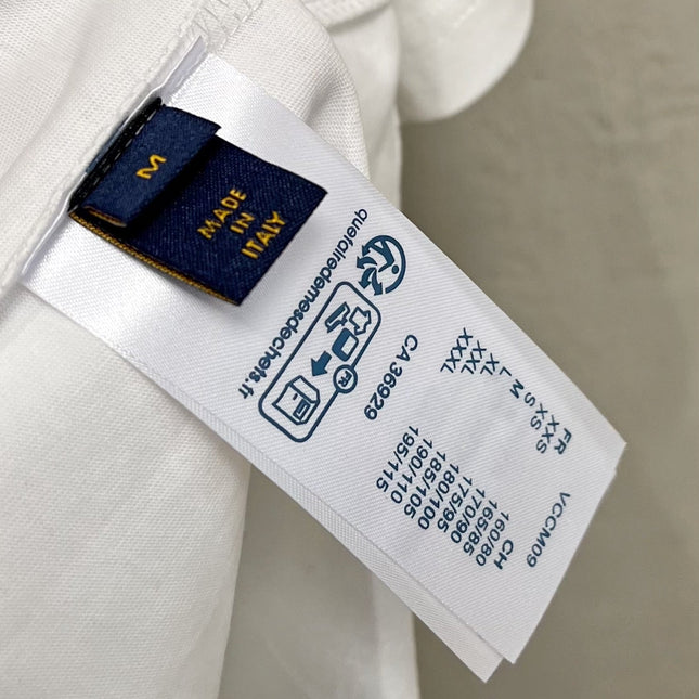 LV T-SHIRT IN WHITE COTTON 238859