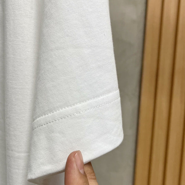 LV T-SHIRT IN WHITE COTTON 238859