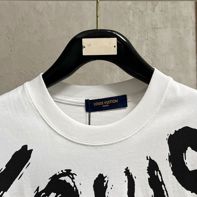 LV T-SHIRT IN WHITE COTTON 238859