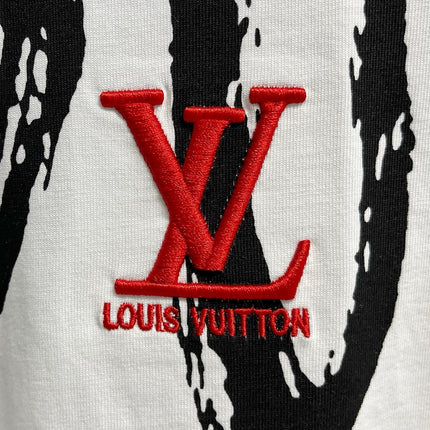 LV T-SHIRT IN WHITE COTTON 238859