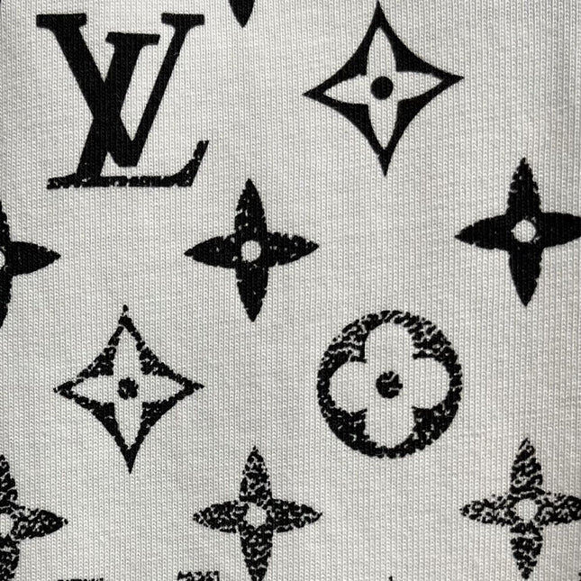 LV T-SHIRT IN WHITE MONOGRAM COTTON 238857