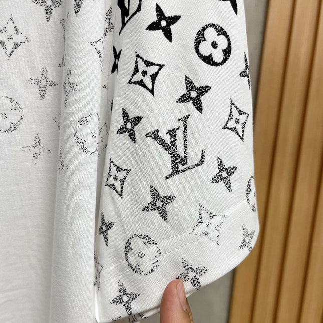 LV T-SHIRT IN WHITE MONOGRAM COTTON 238857
