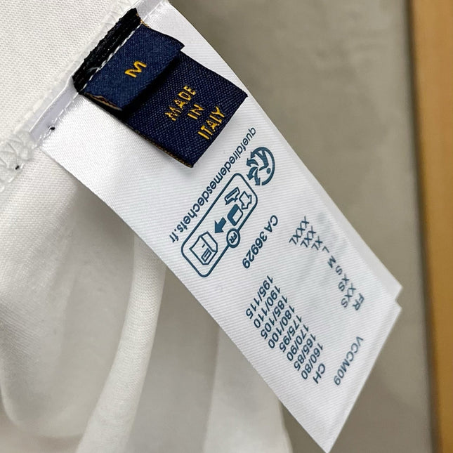 LV T-SHIRT IN WHITE MONOGRAM COTTON 238857