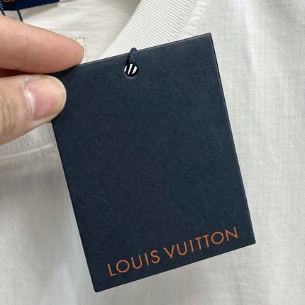 LV T-SHIRT IN WHITE PURE COTTON 238779