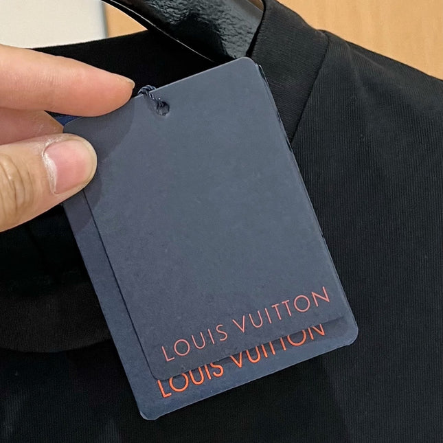 LV BLACK COTTON T-SHIRT 238868