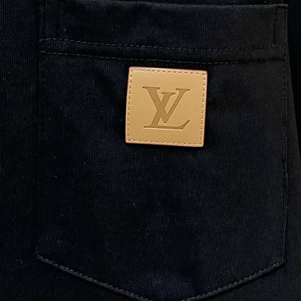 LV BLACK COTTON T-SHIRT 238868