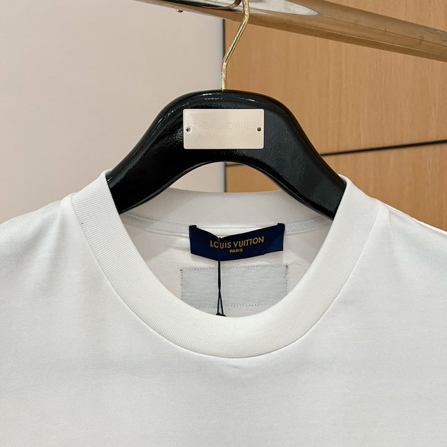 LV WHITE COTTON T-SHIRT 238867