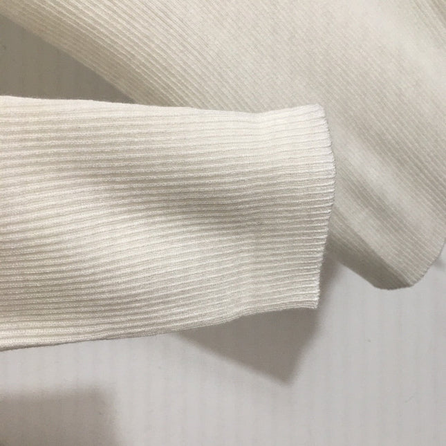 MIUMIU FITTED RIBBED KNIT TOP STYLE 285