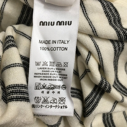 MIUMIU KNITTED POLO SHIRT STYLE 276