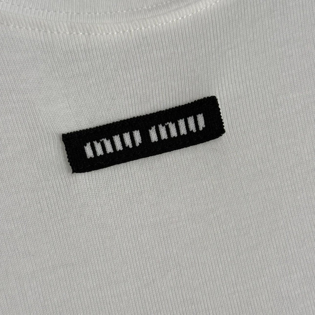 MIUMIU LONG-SLEEVE T-SHIRT STYLE 253