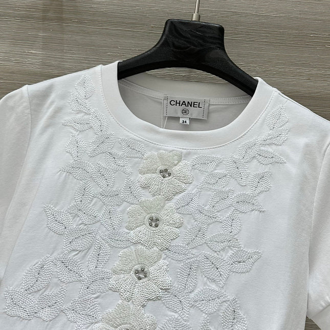 CC 25 T-shirt White Cotton