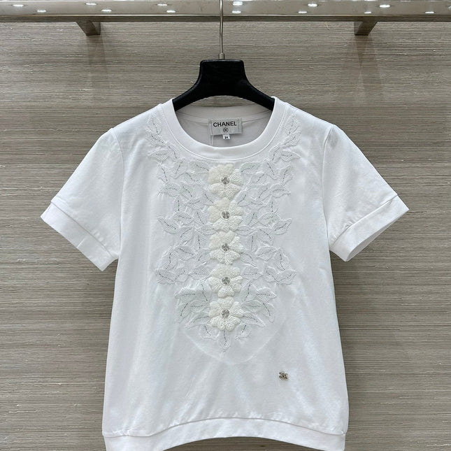 CC 25 T-shirt White Cotton