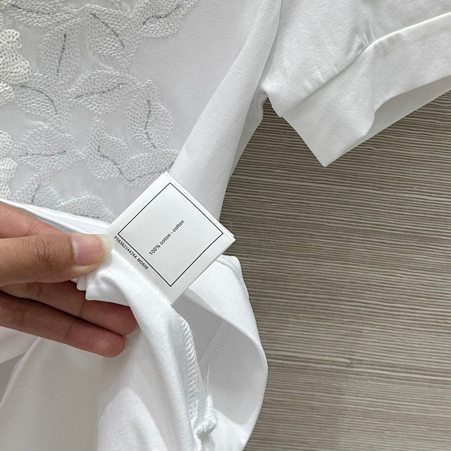 CC 25 T-shirt White Cotton