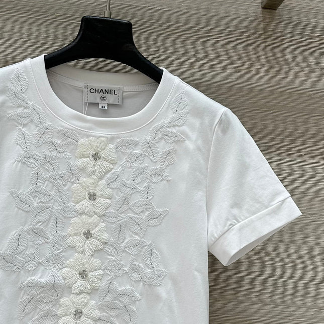 CC 25 T-shirt White Cotton