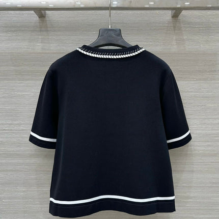 CC Short Sleeve Cardigan Black