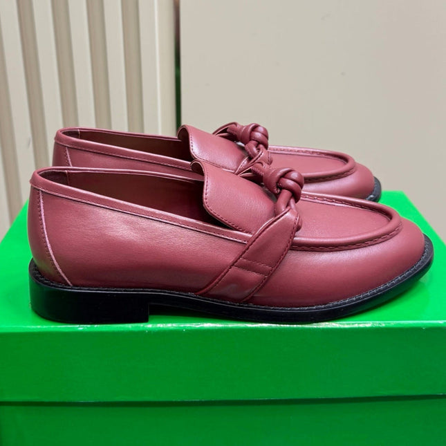 ASTAIRE LOAFER IN BERRY RED CALFSKIN