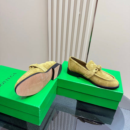 ASTAIRE LOAFER IN OLIVE GREEN SUEDE