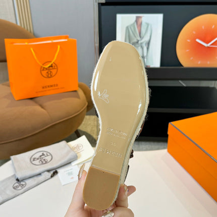 Elda espadrille 80 Black Calfskin