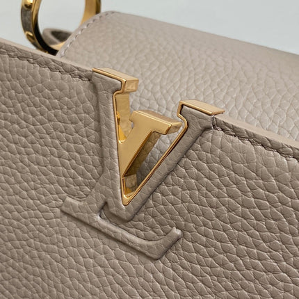 CAPUCINES BB 27 IN KHAKI BROWN TAURILLON