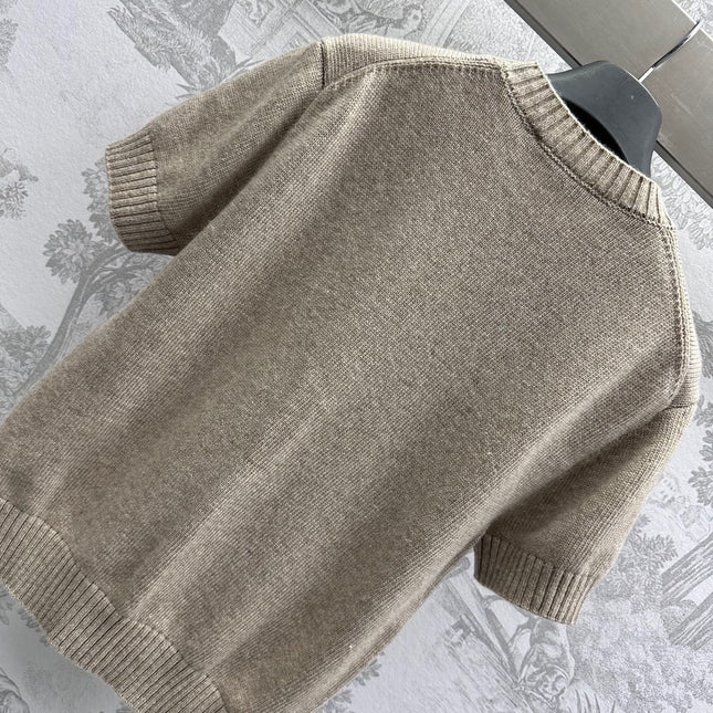 Dior 25C Pull à Manches Courtes 228946