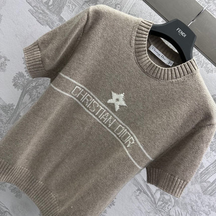 Dior 25C Pull à Manches Courtes 228946