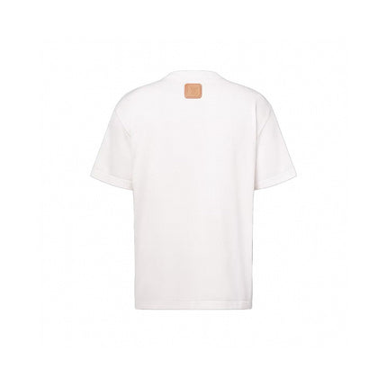LV 25C VVN Patch Short-Sleeved Cotton Crewneck 229092