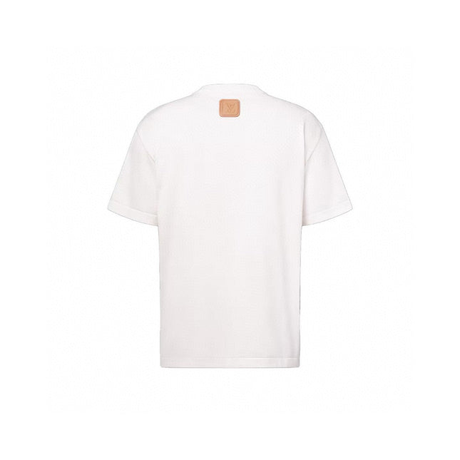 LV 25C VVN Patch Short-Sleeved Cotton Crewneck 229092