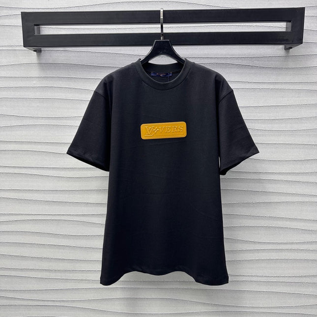 LV 25C VVN Patch Short-Sleeved Cotton Crewneck 229092
