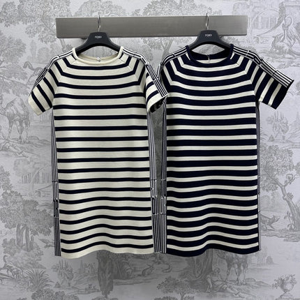Dior 25 T-Shirt Dress Linen Silk 232019