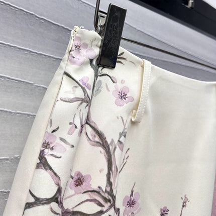 DIOR PRINTED STRAIGHT SKIRT 272228