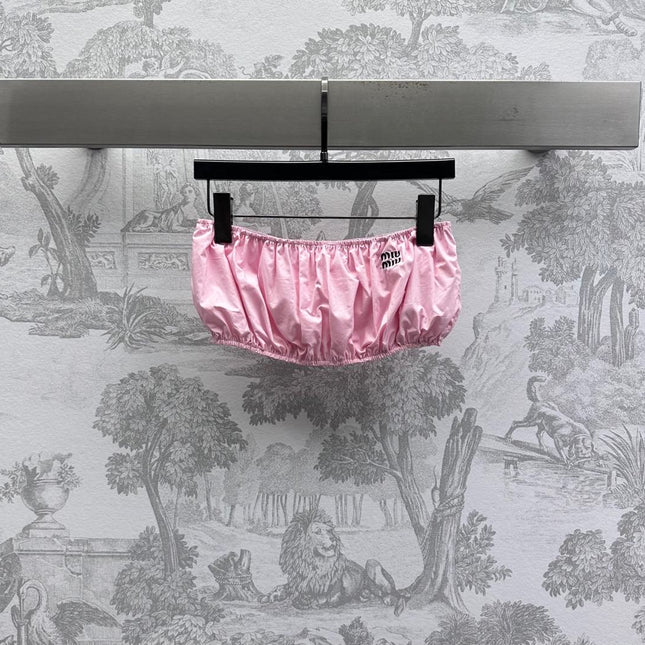 MIUMIU STRAPLESS BODYSUIT 267803