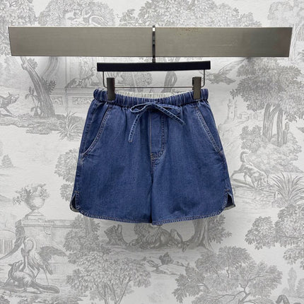 VALENTIN 25S DENIM SHIRT AND SHORTS SET 264676