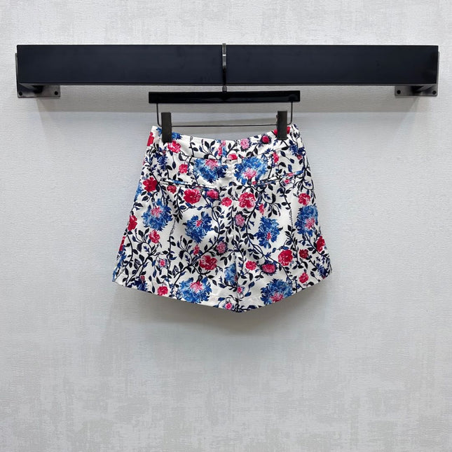 LV PLEATED MINI SKIRT 263833