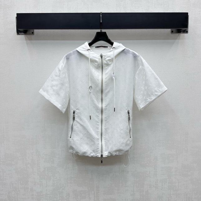 LV 25S HOODED SUN-PROTECTION JACKET AND SHORTS SET 264578