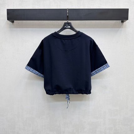 MIU 25S PLAID SET IN COTTON 264589