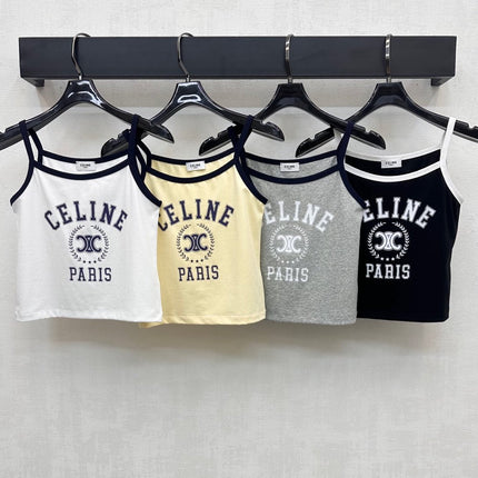 CELINE SPAGHETTI STRAP TOP 267825